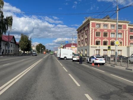 Перелом грудины у попавшей в ДТП в Брянске