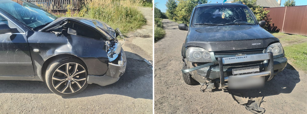 В дорожной аварии в Злынке Брянской области люди не пострадали