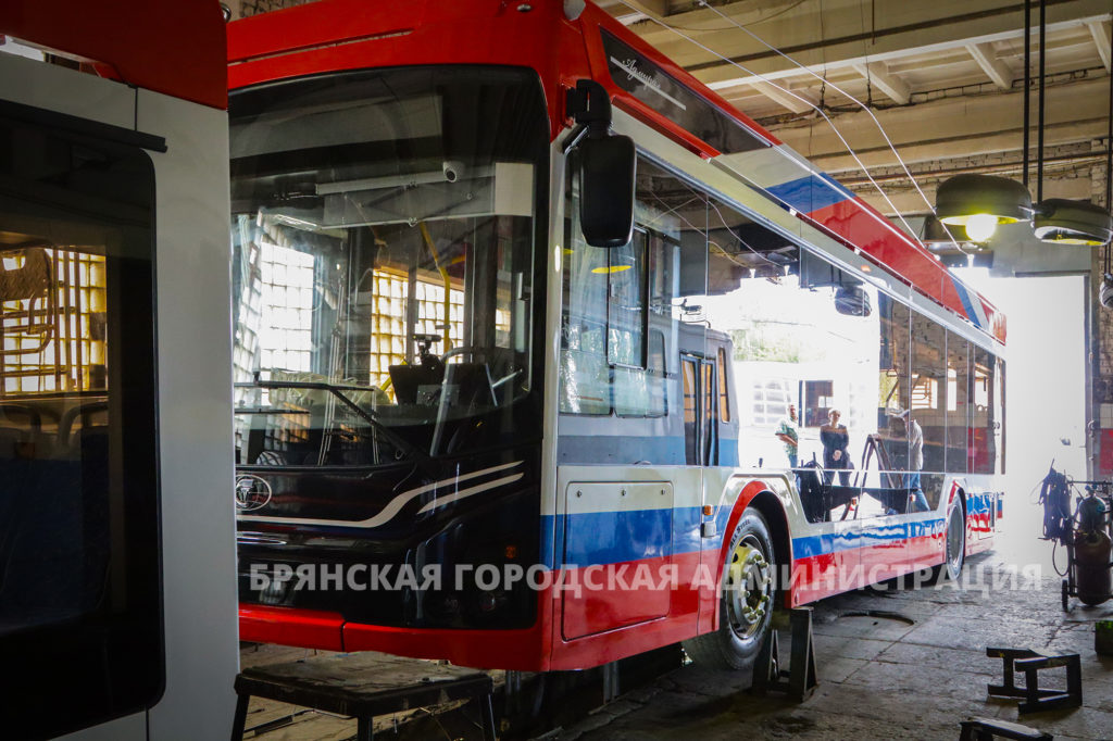 В Брянске рассказали о развитии троллейбусной сети
