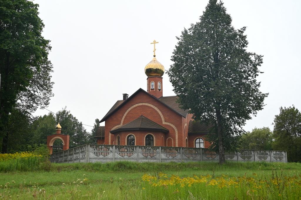 Сергиевский храм в селе Пупково Дятьковского района