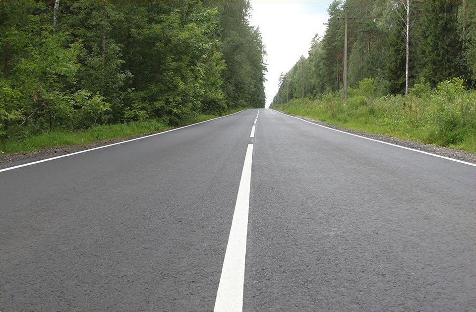 В Брянском районе обновили четыре автодороги