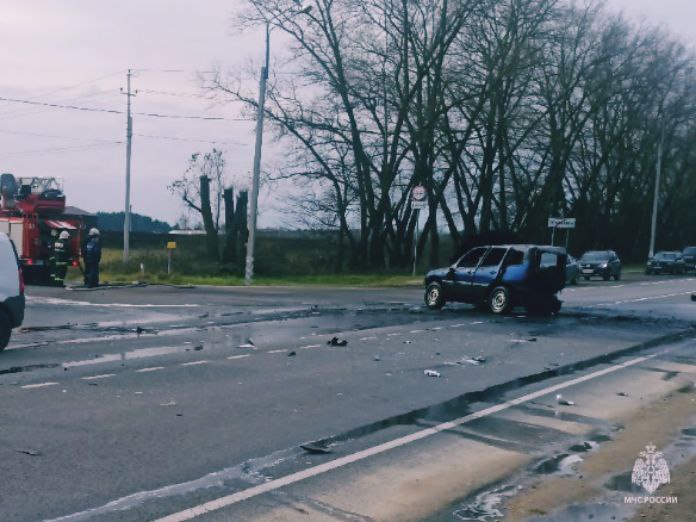 В Брянской области погиб человек при пожаре в автомобиле