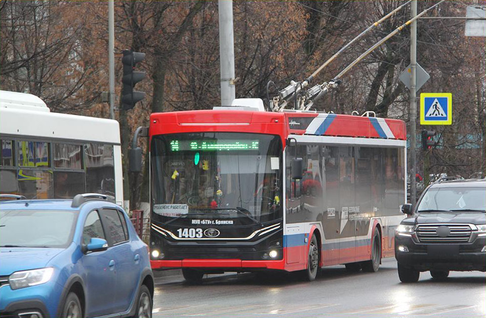 Почти три миллиона пассажиров перевезли в Брянске новые троллейбусы