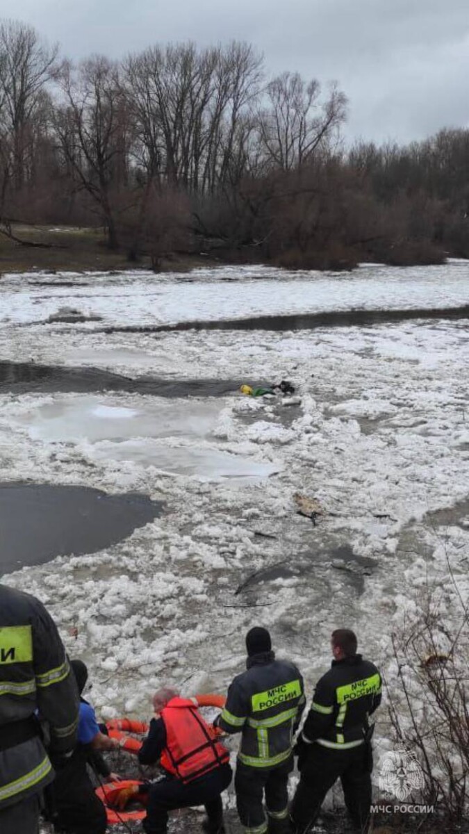 Двоих мужчин выловили из реки спасатели в Брянске