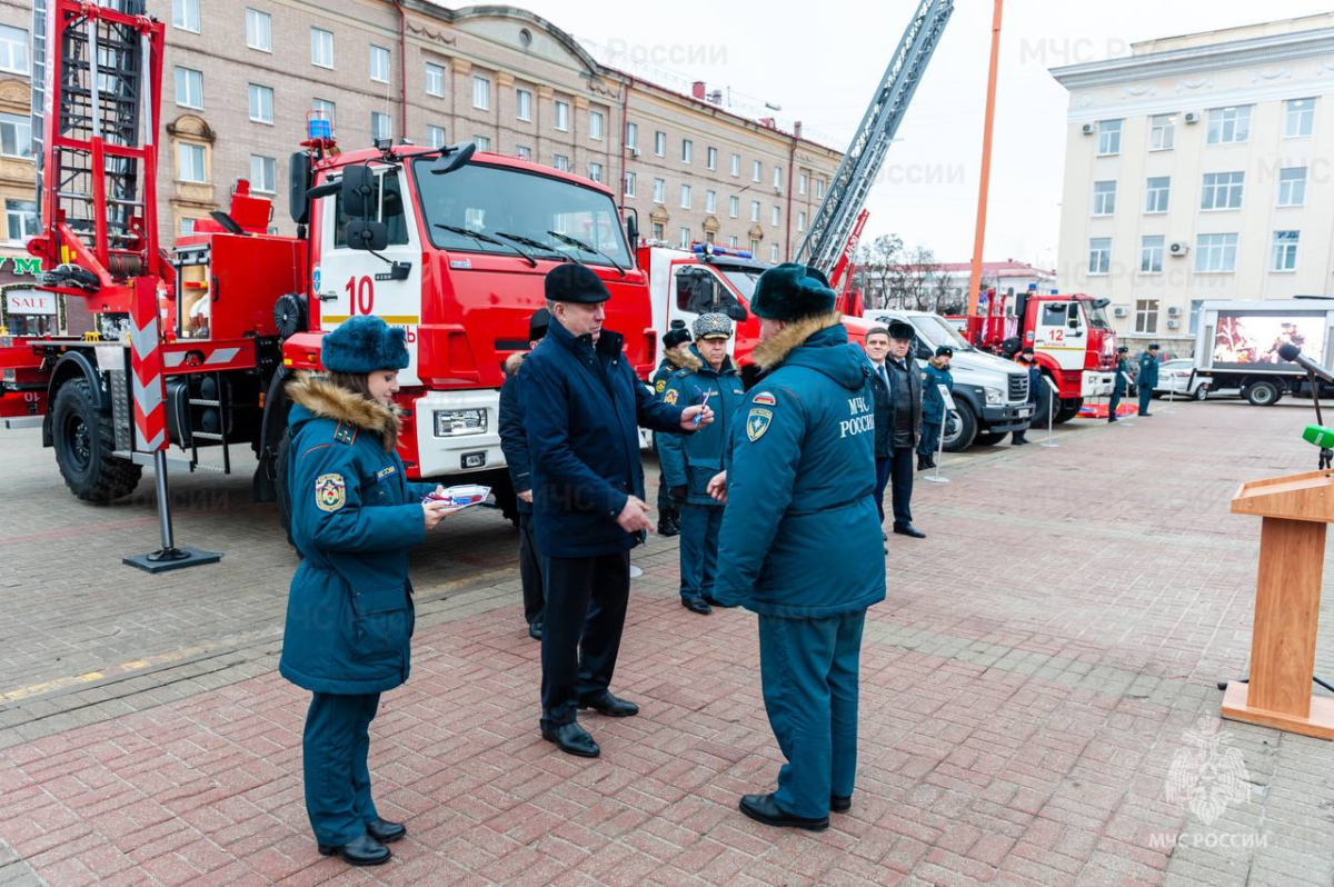 Новая пожарная техника останется в Брянске