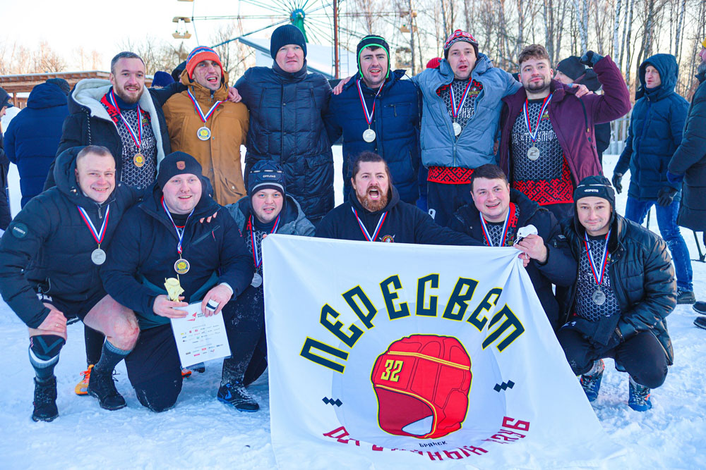 Брянский Пересвет вышел на второе место в чемпионате ЦФО по снежному регби