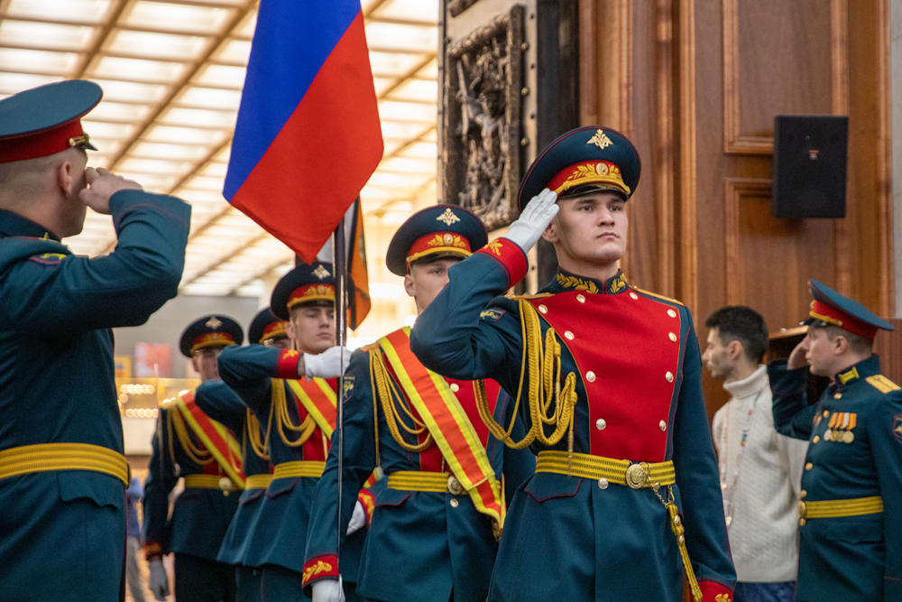 Новобранцы из Брянской области стали солдатами Преображенского полка