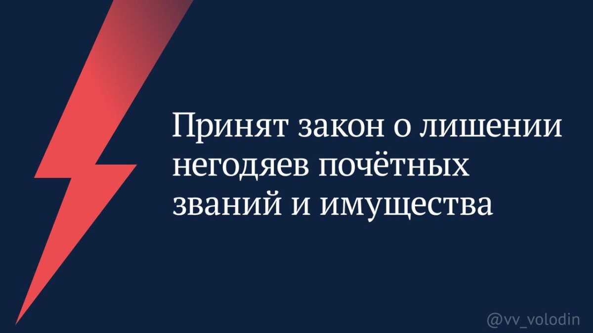 Госдума приняла закон “о негодяях” • БрянскНОВОСТИ.RU