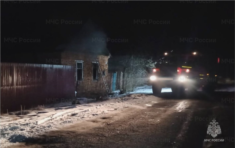 В Новозыбкове при пожаре погиб мужчина