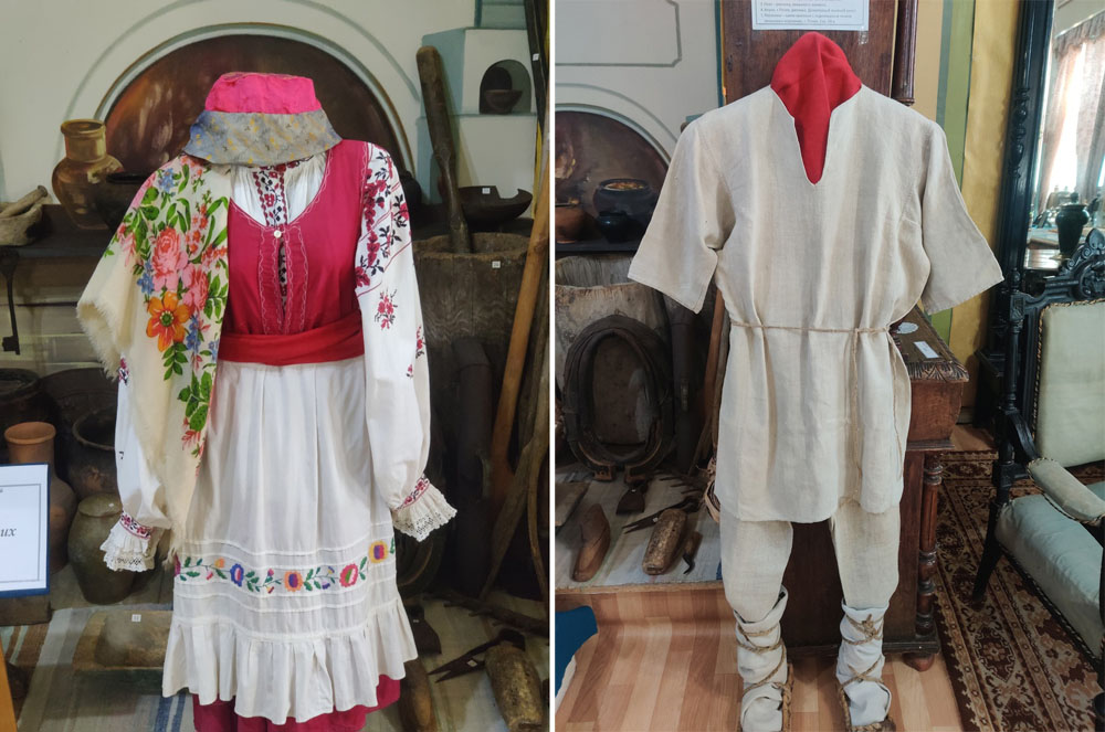 Почепский краеведческий музей ведёт научную работу по изучению традиционного народного костюма