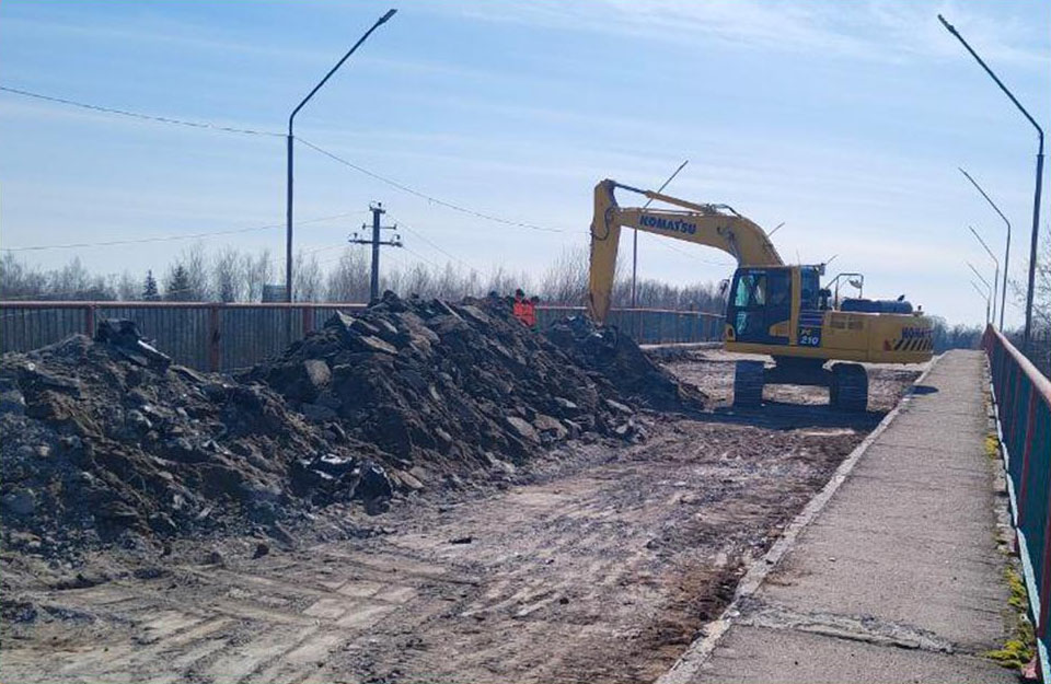 В Унече Брянской области капитальный ремонт путепровода продлится два года