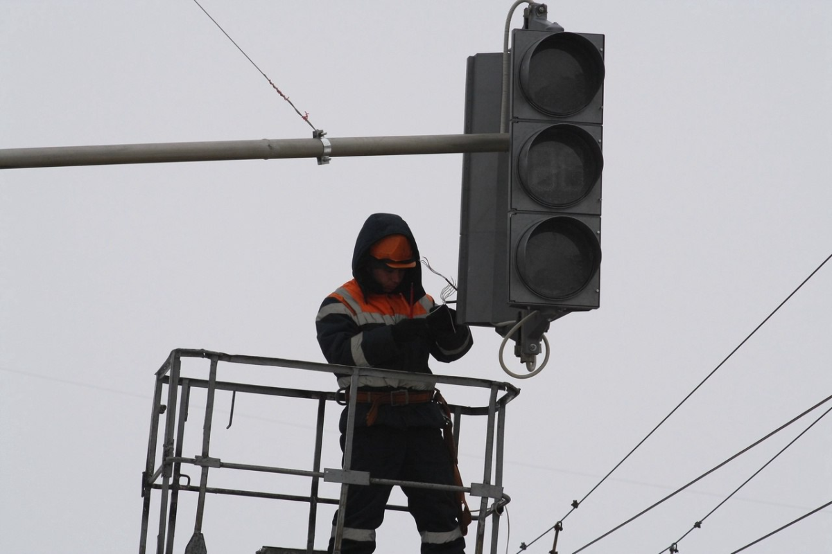 В Брянске повалено три дерева сильными порывами ветра