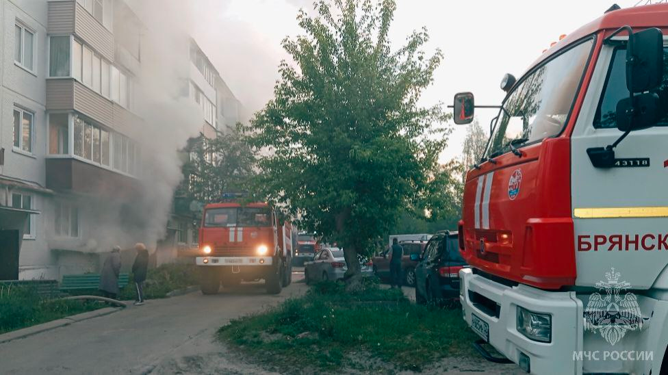 В Сельцо из-за пожара в подвале пятиэтажки эвакуировано 60 человек