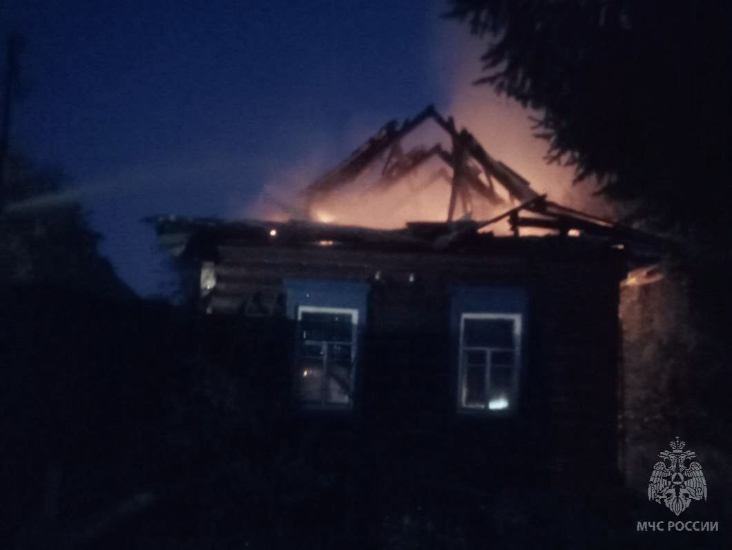При пожаре в жилом доме в Климовском районе погиб мужчина