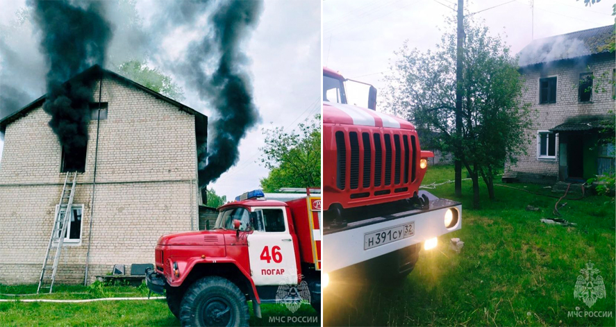 Из-за пожара в квартире в Погарском районе погибла 70-летняя женщина