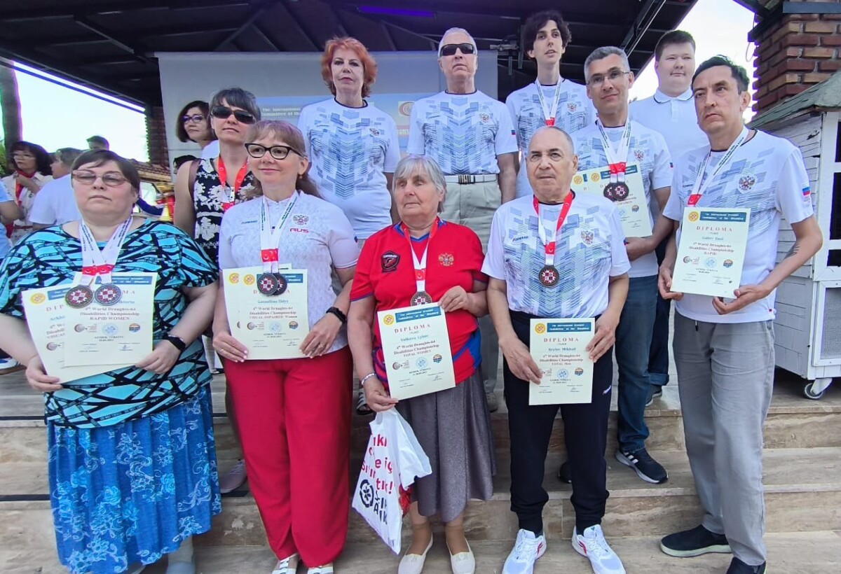 Любовь Волкова из Брянска стала чемпионкой мира по спорту слепых среди тотально-незрячих женщин