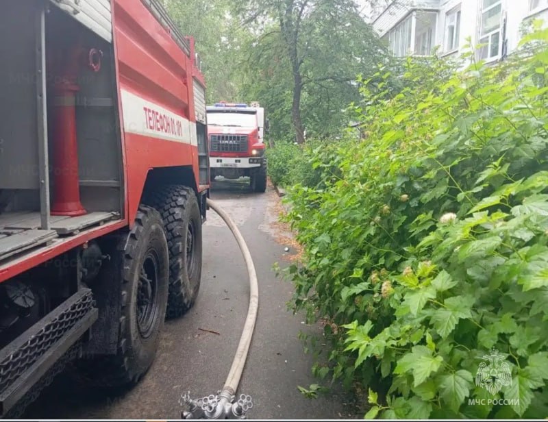 Человек пострадал при пожаре в Сельцо