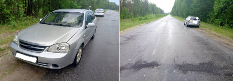 В Брянской области иномарка сбила мальчика на велосипеде