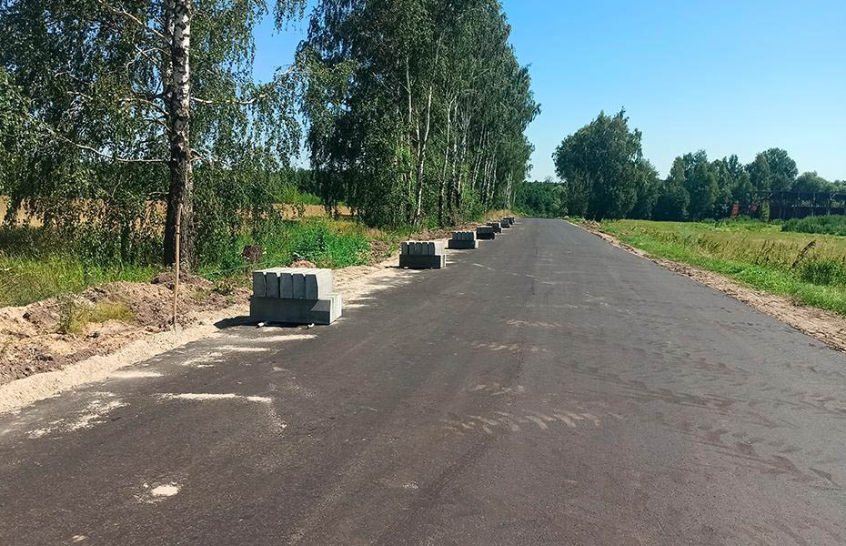 В Выгоничском районе Брянской области идёт капремонт на автодороге «Брянск-Новозыбков»-Кокино-Скуратово
