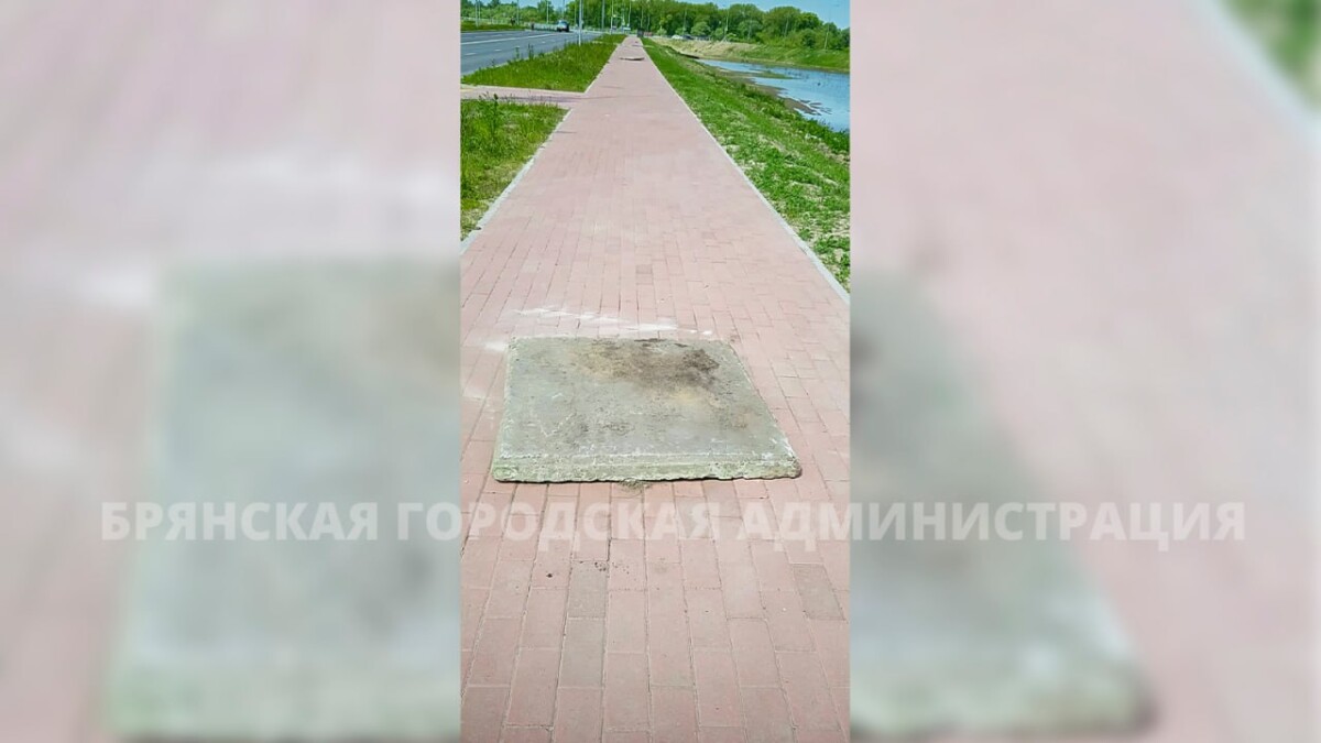 31 крышка от люков украдена на одной из улиц микрорайона на Флотской в Брянске