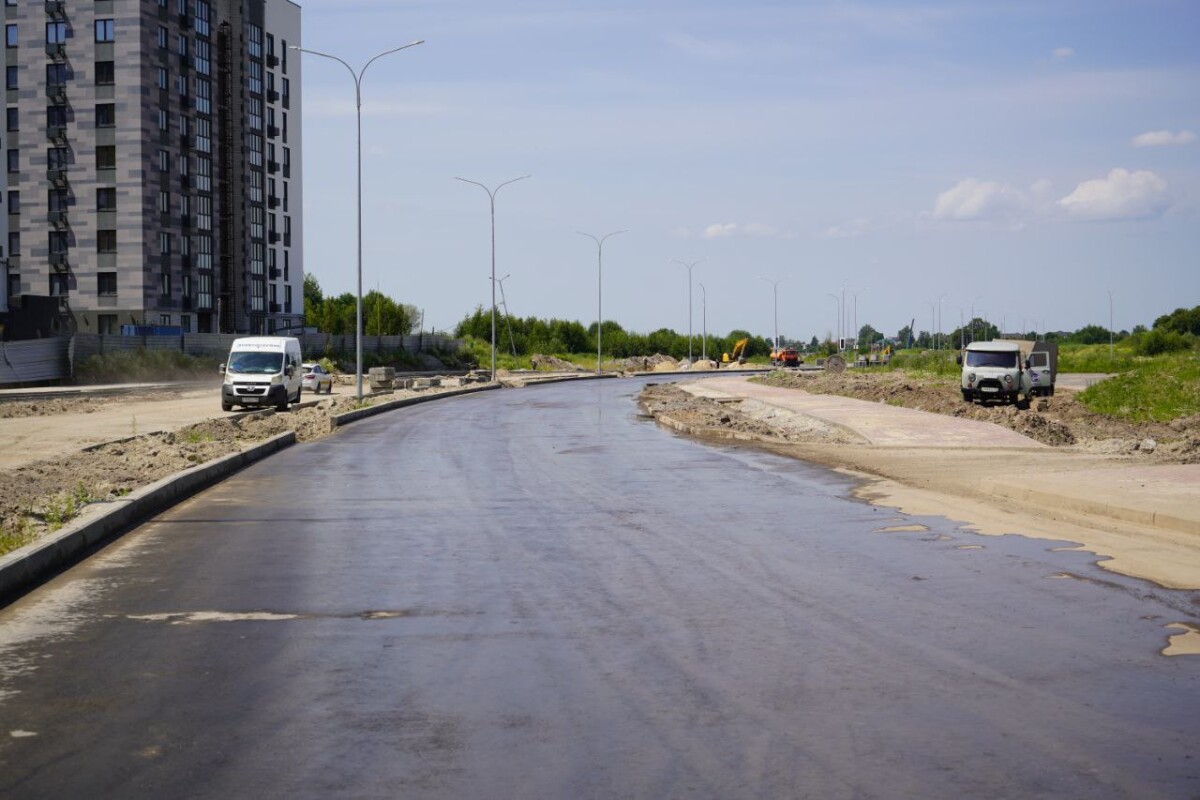 Автодорога по улице Ильи Иванова в Советском районе Брянска будет более двух километров длиной