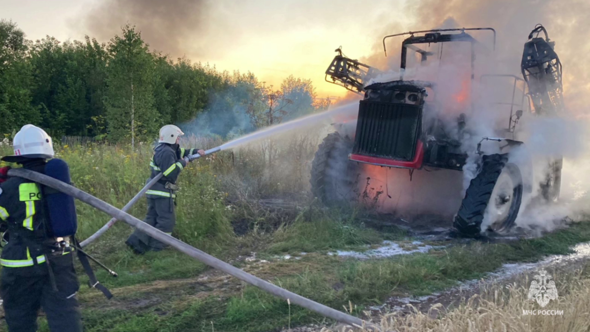 За неделю в Брянской области зарегистрировано 53 пожара