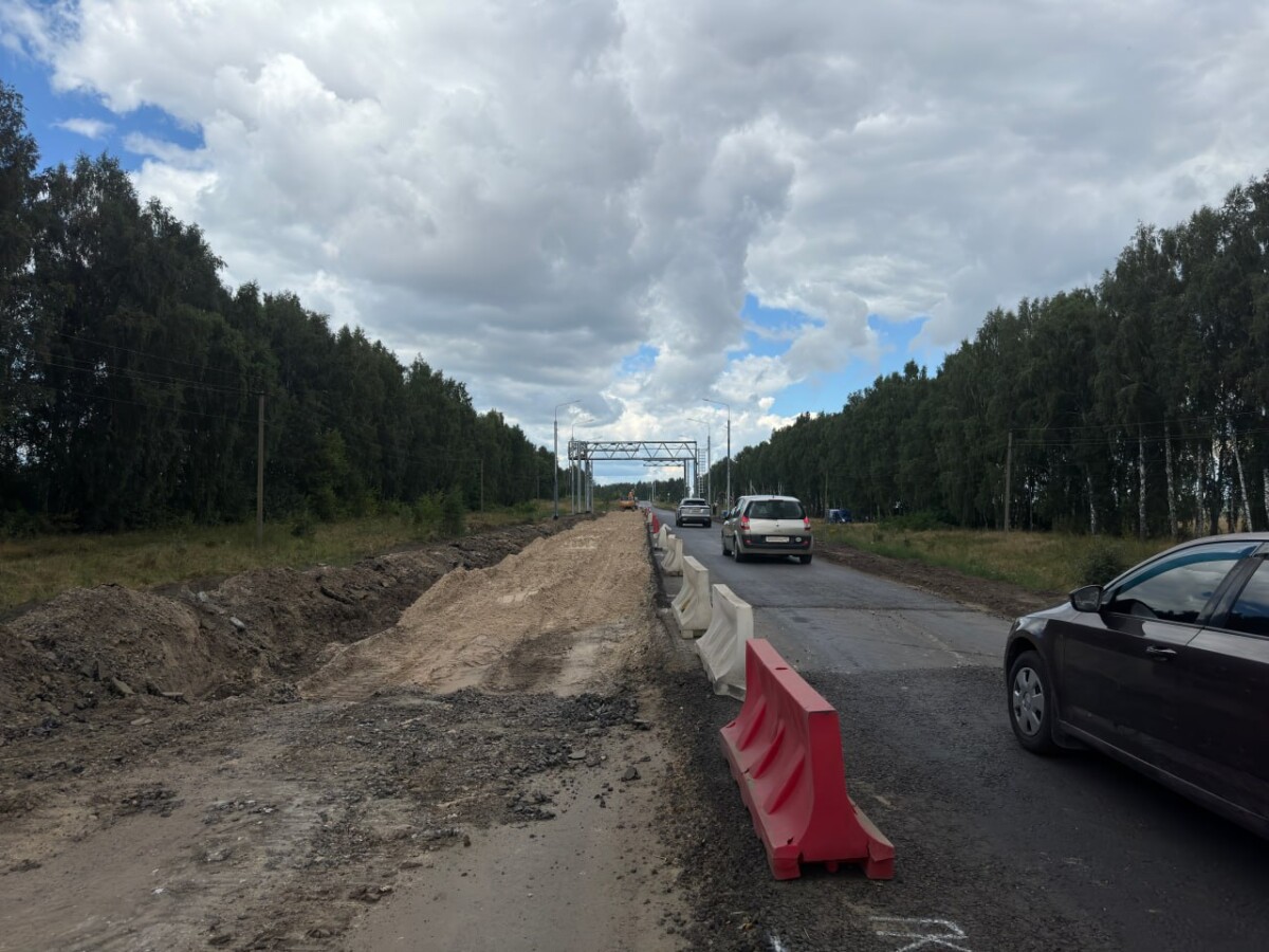 Ремонт дороги в Севском районе Брянской области