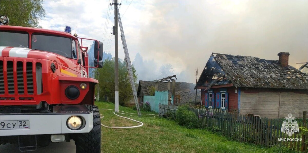 В Гордеевском районе сгорел жилой дом