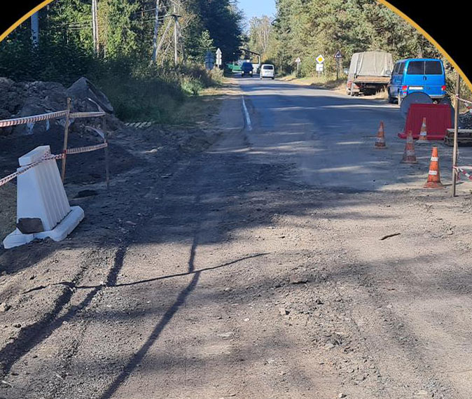 В Брянском районе капитально ремонтируют участок автодороги Сельцо-Новониколаевка