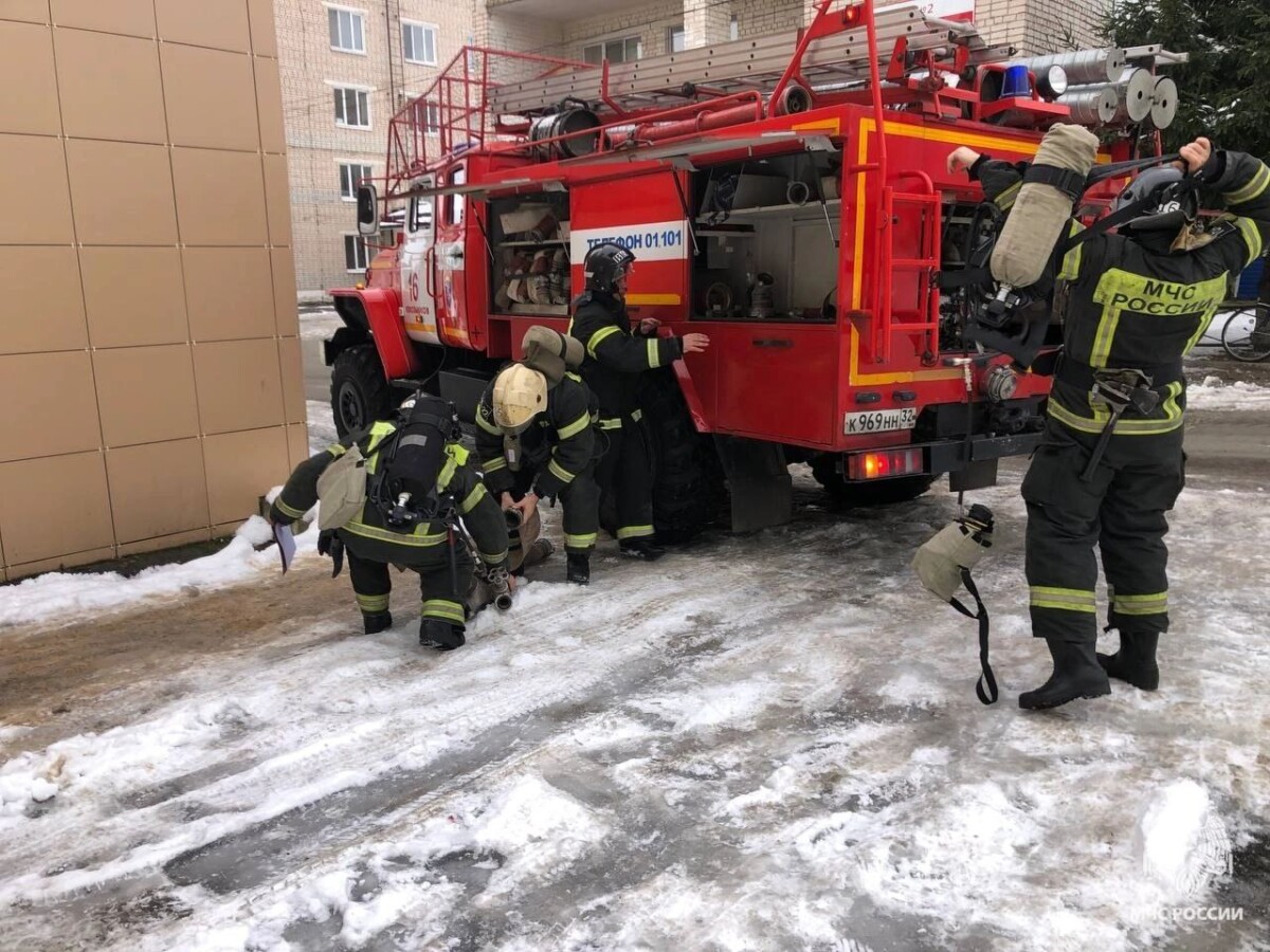 В Брянской области за минувшие сутки потушено два пожара