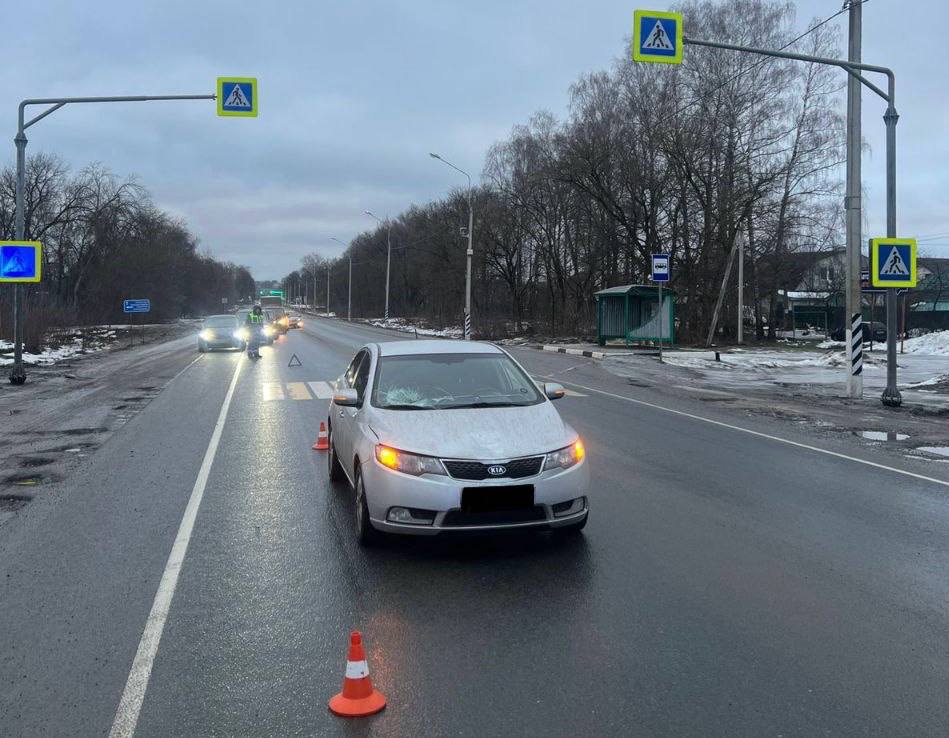 На переходе в Брянском районе сбит человек