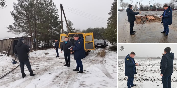 Вслед за отключением воды в село Клинцовского района пришел прокурор