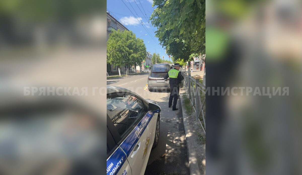 Сотрудники ГАИ борются с автохамами в Брянске
