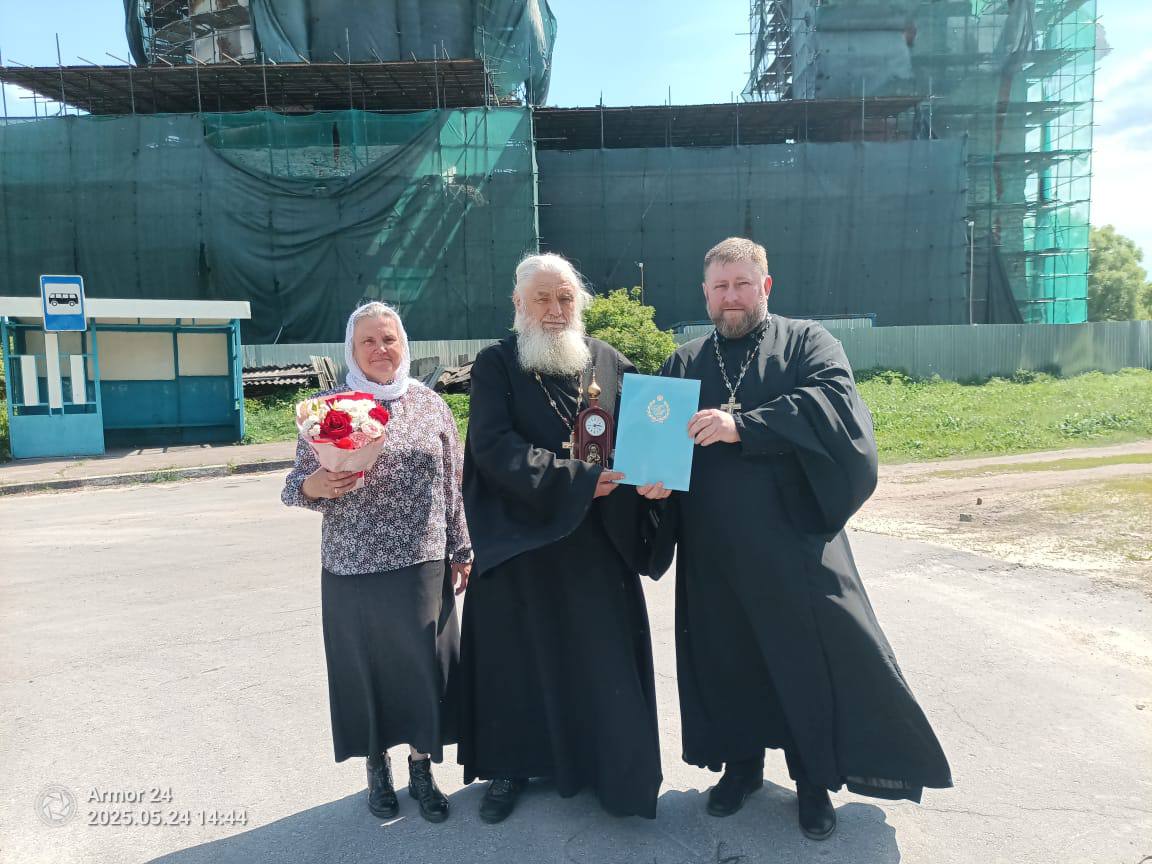 Юбилей отметил настоятель храма в Суземском районе