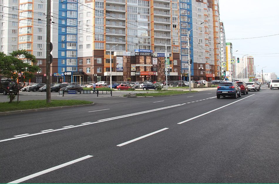 В Брянске завершается капремонт участка улицы Горбатова