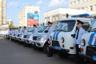Полицейским Брянской области передали десятки новых авто