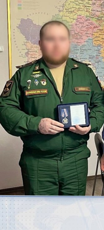 В Брянске участнику СВО вручена ведомственная медаль СК «Доблесть и отвага»