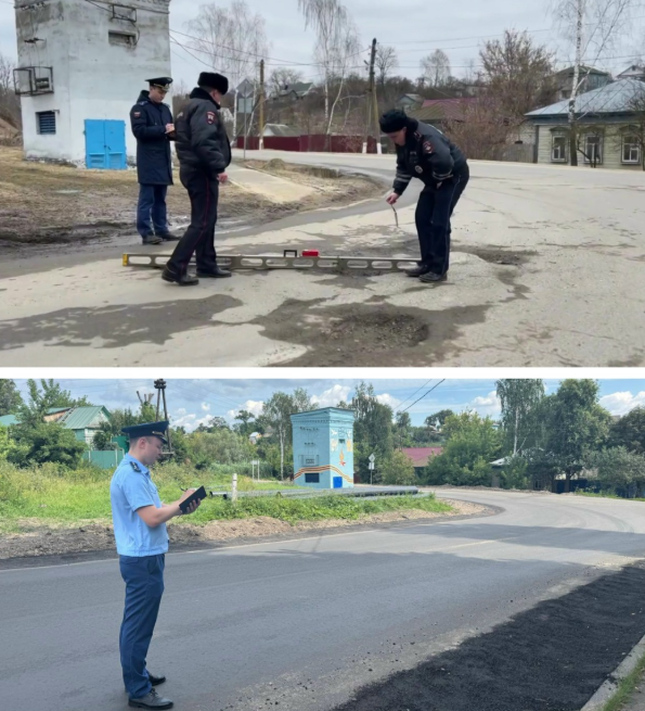 Дорогу на улице Мелича в Стародубе привели в порядок