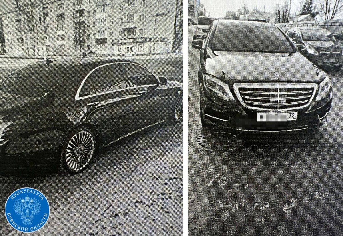 Автомобиль Mercedes конфискован в пользу государства за пьяные поездки жителя Брянска