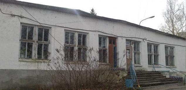 Унылый вид городской бани в вымирающем Трубчевске