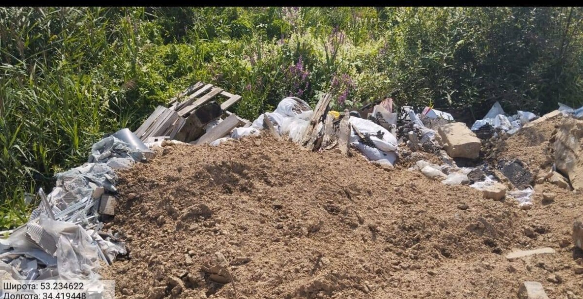 Брянская прокуратура потребовала убрать свалку в прибрежной полосе реки  