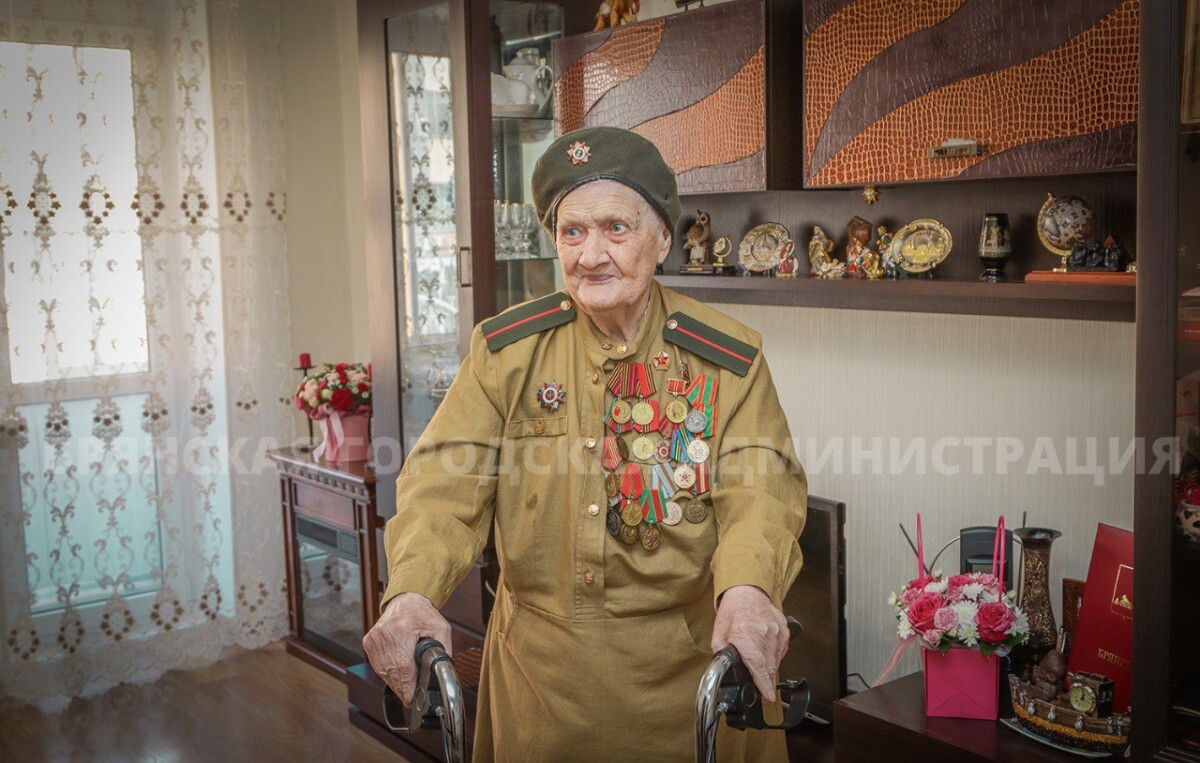 102 года исполнилось ветерану Великой Отечественной войны из Брянска