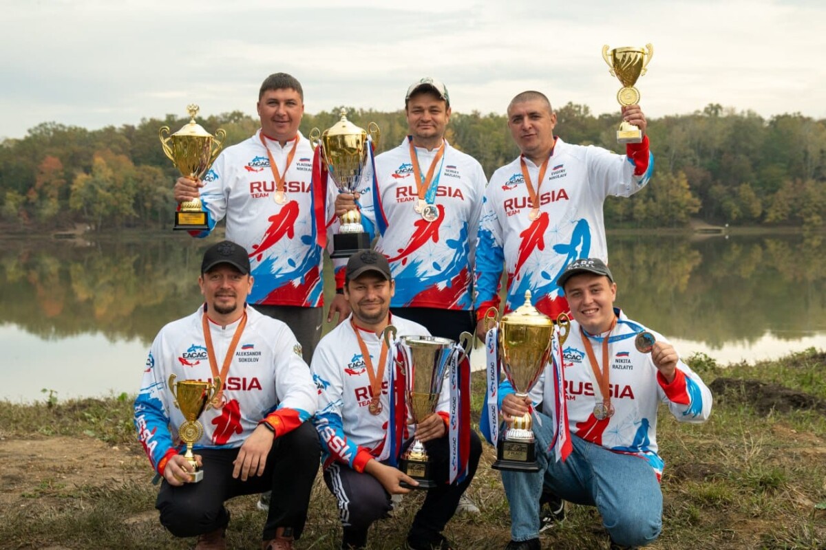 Брянские рыбаки в турнире по ловле карпа завоевали бронзу чемпионата Евразии  