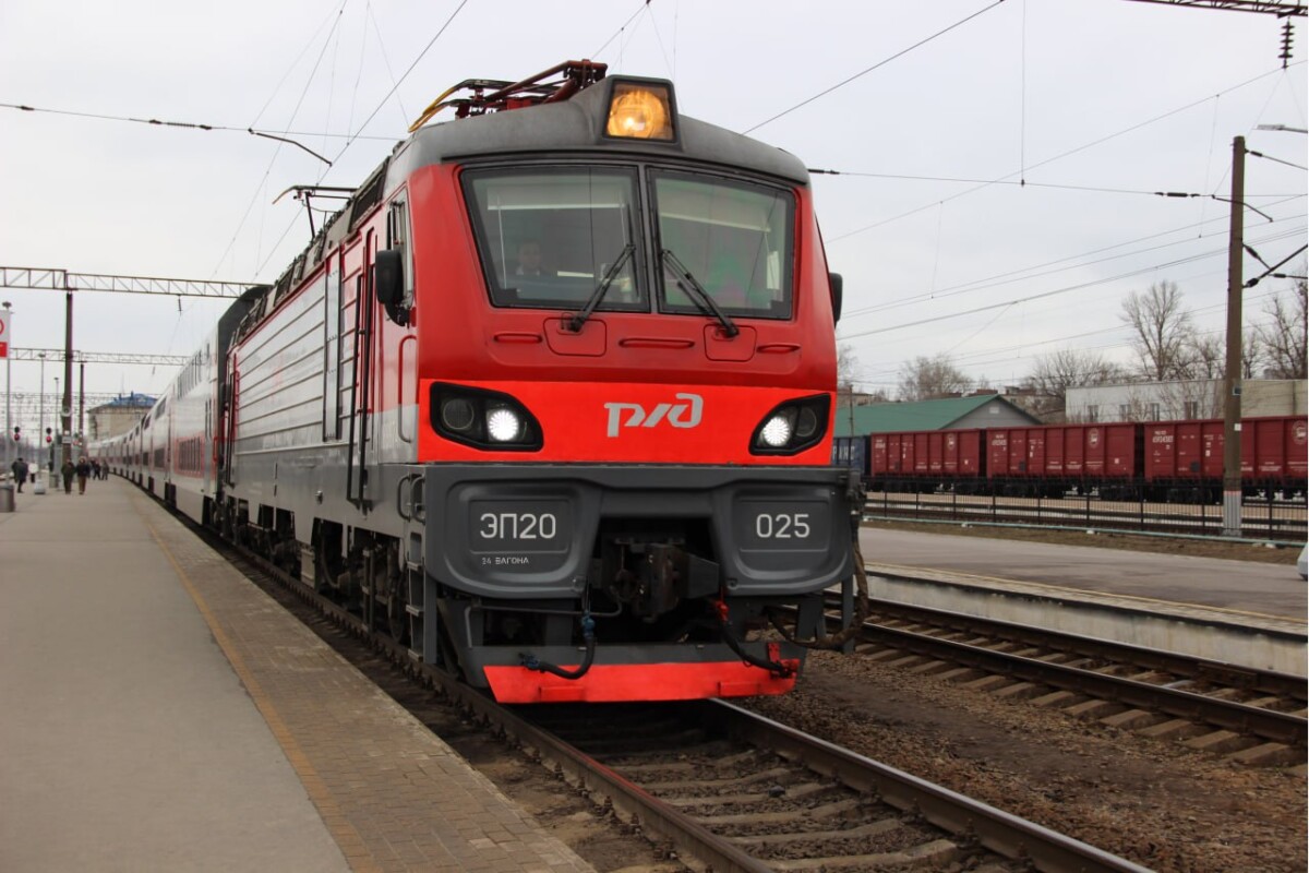 Курсирующие между Москвой и Брянском двухэтажные поезда перевезли более миллиона пассажиров