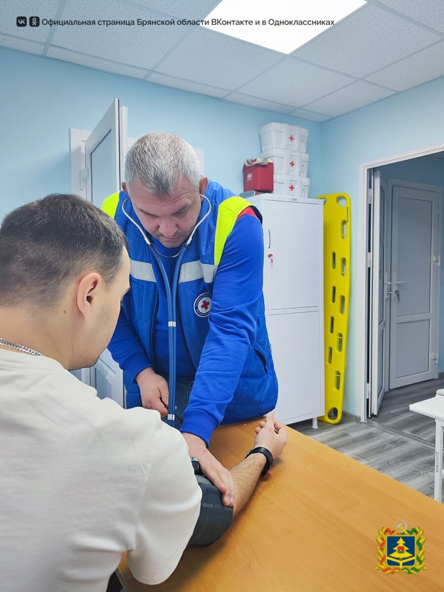 Опытный фельдшер и ветеран СВО трудоустроен в ФАП Выгоничей