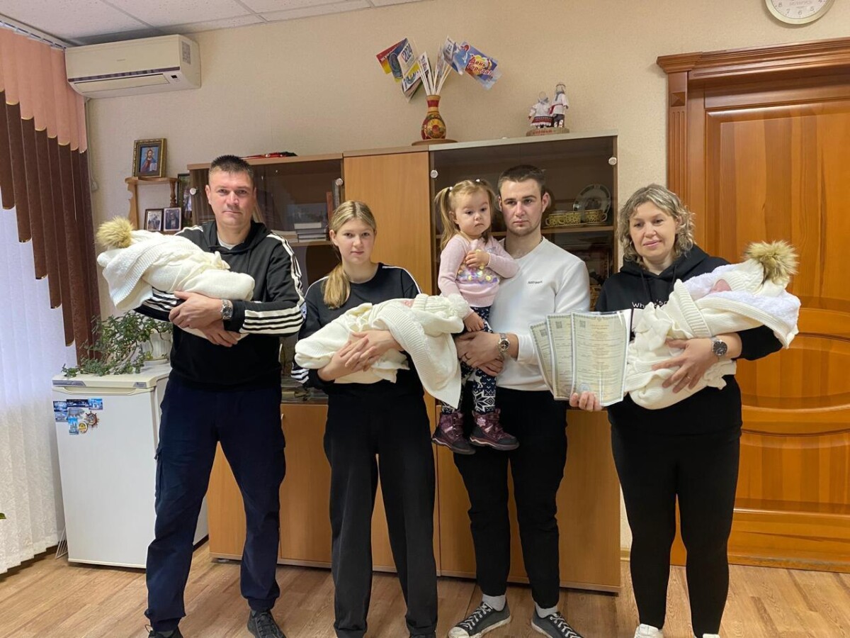 У родителей из Жуковки теперь есть Вера, Надежда и Любовь