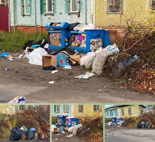 Прокуратура начала проверку в связи с заваленными мусором точками сбора ТКО в Новозыбкове