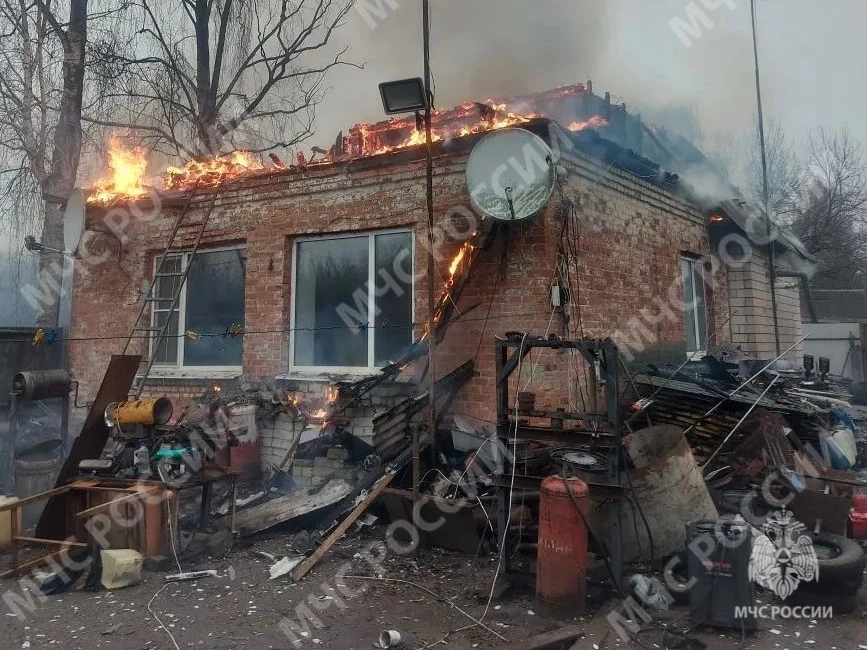 Жилой дом сгорел в Красногорском районе