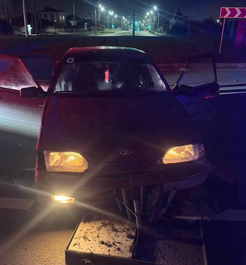 В Брянске после погони задержали пьяного водителя и составили семь протоколов