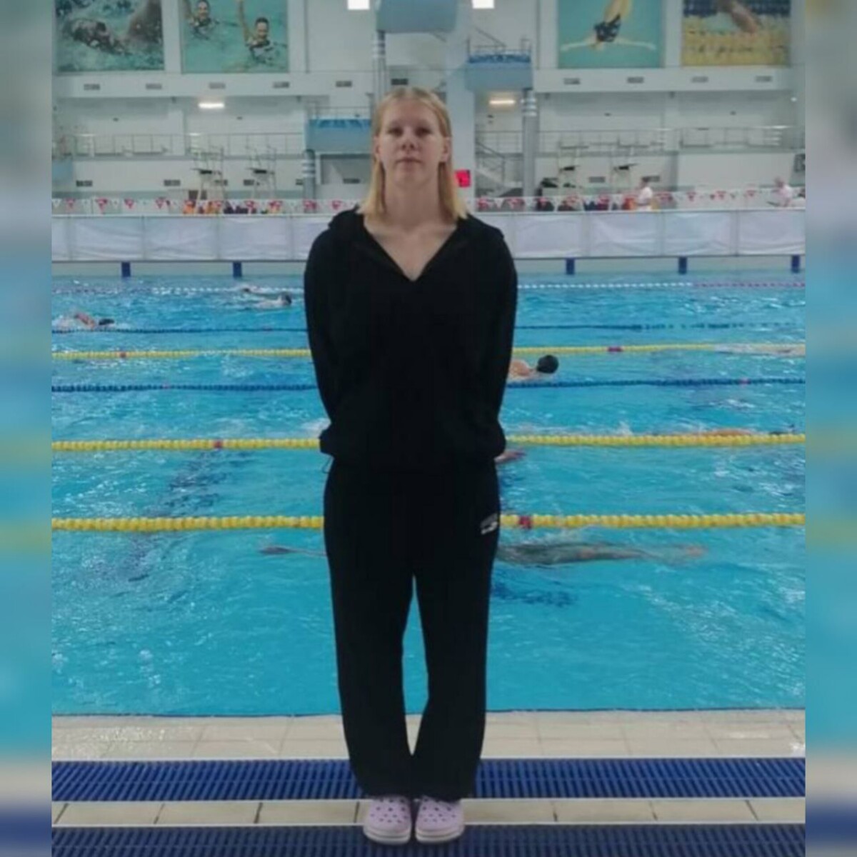 Рекорд Брянской области по плаванию обновила Василиса Булах